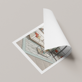 Печать афиш и плакатов.